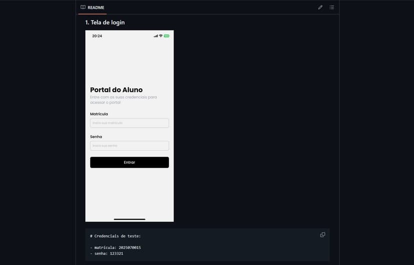 Portal de Documentos do Aluno