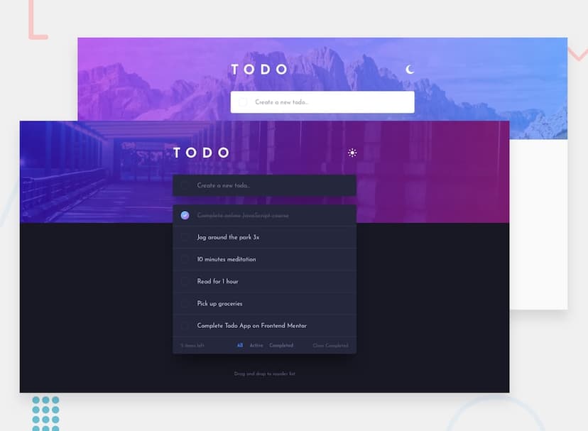 ToDo - Frontend Mentor